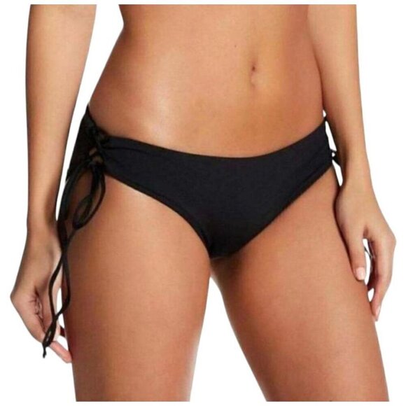 NWT Tavik Bebe Full Bikini Bottom in Black - Medium - Picture 1 of 9